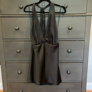 NWT - Women’s Zara Black Halter Dress